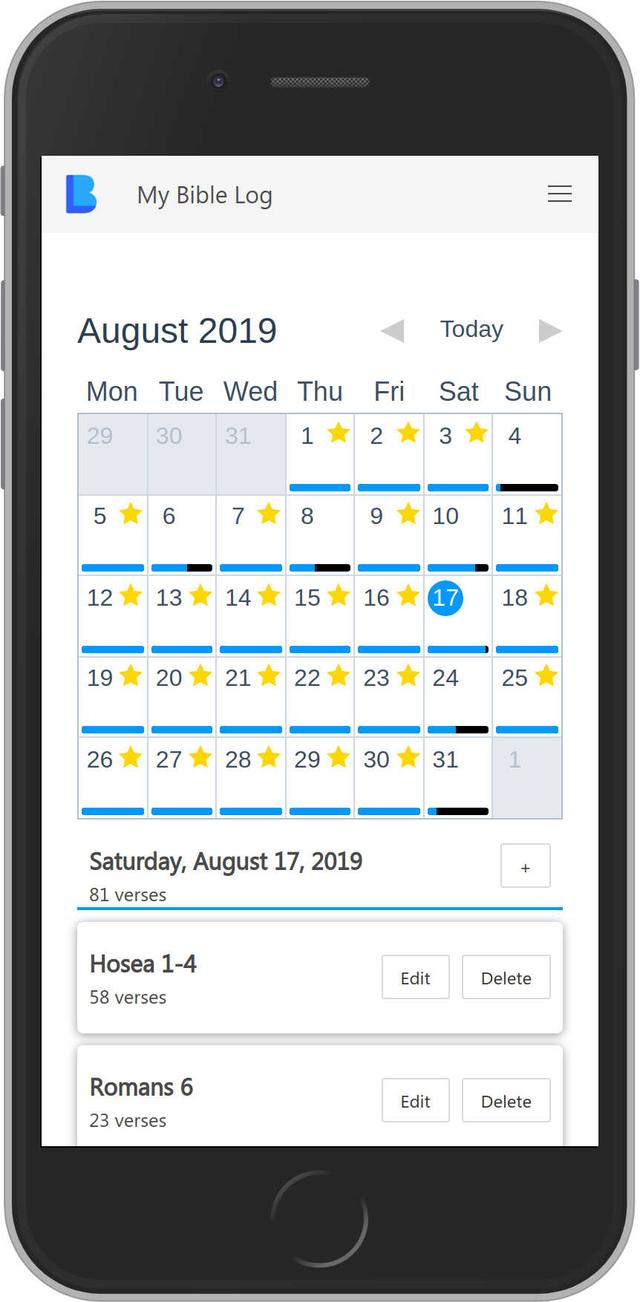 My Bible Log