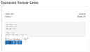 Operators Review Game